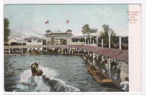 Chutes Lagoon White City Amusement Park Syracuse New York 1910c postcard