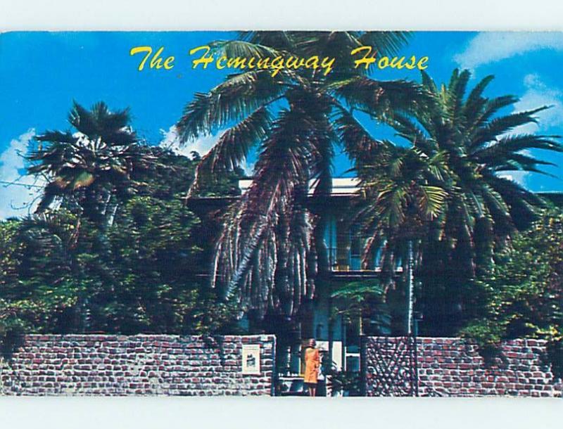 Pre-1980 ERNEST HEMINGWAY HOUSE Key West Florida FL W4430