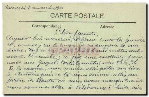 Paris Old Postcard Concorde Square Fountains and & # 39obelisque