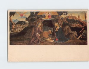 Postcard The Nativity Follower of Fiorenzo di Lorenzo New York City New York USA