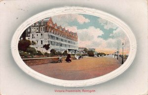 Victoria Promenade, Ramsgate, England, Early Postcard, Used in 1911