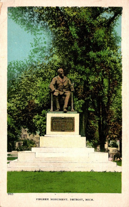 Michigan Detroit Pingree Monument