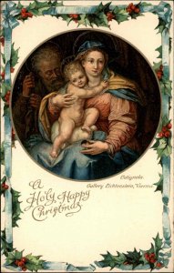 E NISTER CHRISTMAS Cotignola Christ Child & the Madonna c1910 Postcard