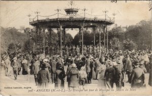 CPA ANGERS-Le Kiosque un jour de Musique au Jardin du Mail (127647)