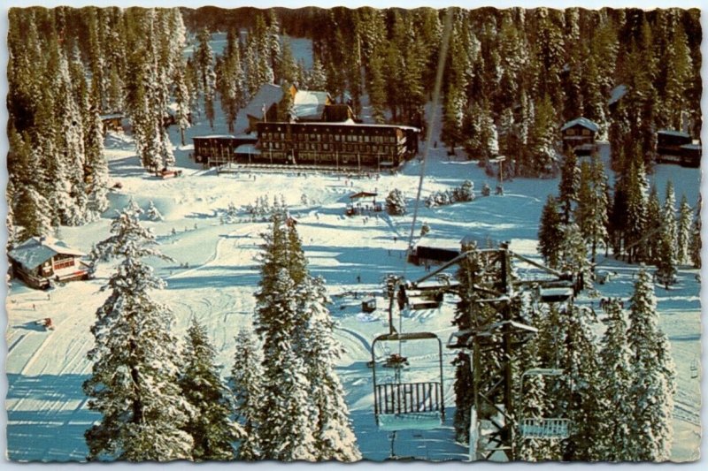 Postcard - On A Crisp Winter Morning, Sugar Bowl - Norden, California