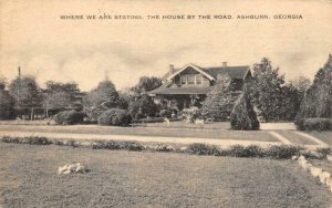 ASHBURN, Georgia~GA  THE HOUSE BY THE ROAD~Motel~R SHINGLER  Roadside  Postcard