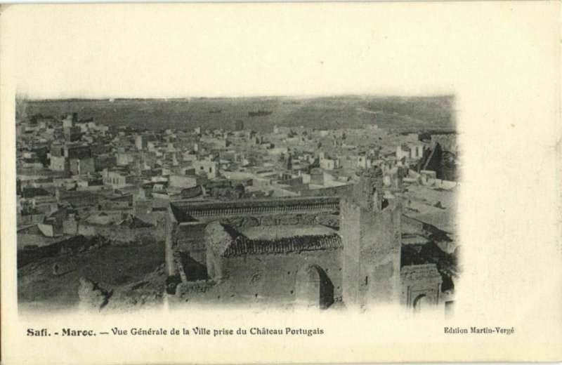 CPA AK MAROC SAFI Vue gnerale de la Ville prise de Chateau portugais (31570)