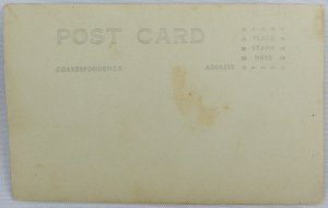 Huge Cargo Ship Interior Construction Real Photo - RPPC Vintage Postcard