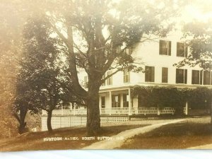 Vintage Postcard 1910's RPPC Huntoon Annex North Sutton NH New Hampshire