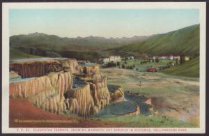 Cleopatra Terrace,Yellowstone Postcard