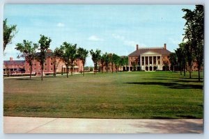 1960 Winston-Salem North Carolina NC Postcard Wake Forest College Reynolda Hall