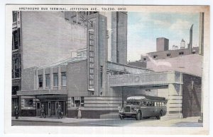 Toledo, Ohio, Greyhound Bus Terminal, Jefferson Ave.