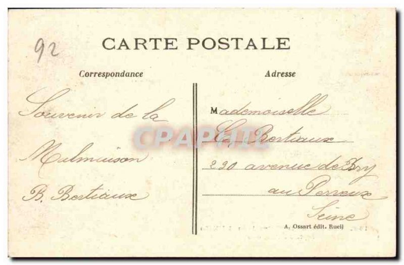 Old Postcard Chateau de Malmaison Temple of Love