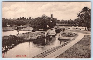 Goring Lock ENGLAND UK Postcard