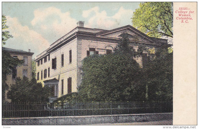 COLUMBIA, South Carolina, PU-1908; College For Women