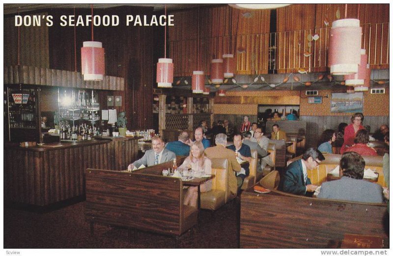 Don´s Seafood Palace , Vancouver , B.C. , Canada , 40-60s