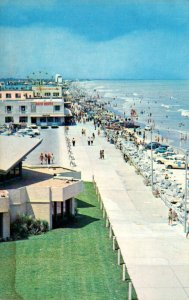 Florida Jacksonville Beach Elevated View Looking North