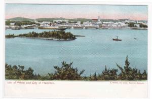 Panorama Hamilton Bermuda 1910c postcard