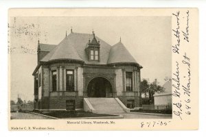 ME - Westbrook. Memorial Library