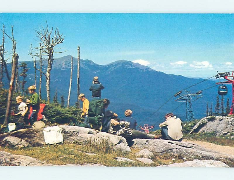 Pre-1980 CHAIRLIFT Jackson In White Moutains by Conway & Berlin NH AD3506