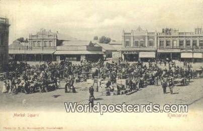 Market Square Kimberley South Africa Unused 