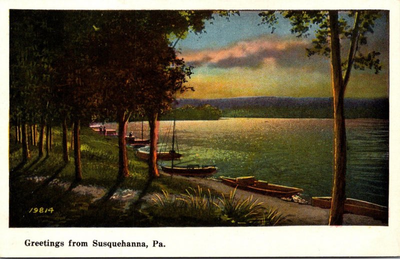 Pennsylvania Greetings From Susquehanna