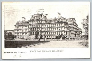 1906  Washington DC  State, War & Navy Department   Postcard