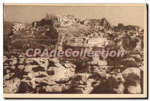 Old Postcard Les Baux General view