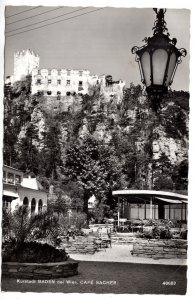 Real Photo, Cafe Sacher, Baden,  Austria