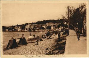 CPA SAINT-CYR-sur-MER LES LECQUES-PLAGE - Vue Generale de la Plage (1113191)