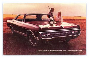 Postcard 1970 Dodge Monaco Dealer Advertising Card