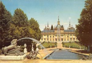 BR71074 la granja de san ildefonso segovia spain palce from the three gardens