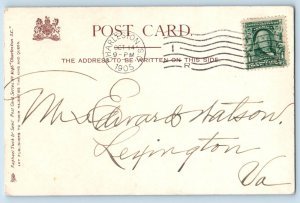 Charleston South Carolina Postcard St. Michael's Church c1905 Raphael Tuck Sons