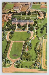 Union Printers Home, Colorado Springs Colorado, Aerial View, Vintage Postcard P9