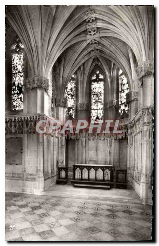 Postcard Old Amboise Indre et Loire Chateau Chapel St Hubert