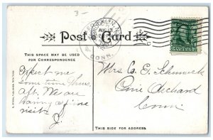 1907 Sea Side House Exterior Rockaway Beach Long Island New York NY Postcard