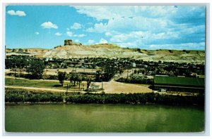 c1960 Sweetwater County Flaming Gorge Lake Green River Wyoming Vintage Postcard