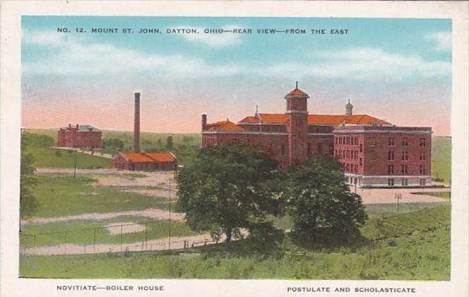 Ohio Dayton Mount St John Novitiate Boiler House Postulate and Scholasticate ...