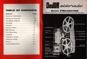 1957  Dejur  Eldorado Projector    5 x 4