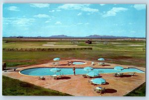 1960 Casa Grande Arizona Postcard Francisco Grande Hotel Motor Inn Giants