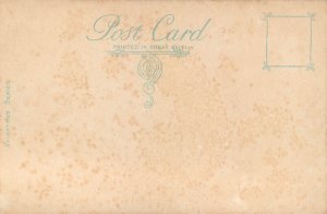 Oh, Mistress mine, where dost thou wander? vintage fine art postcard