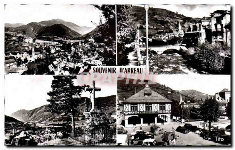 Old Postcard Vallee d Aure Arreau General view