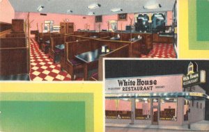 Savannah Georgia White House Restaurant Vintage Postcard AA35248