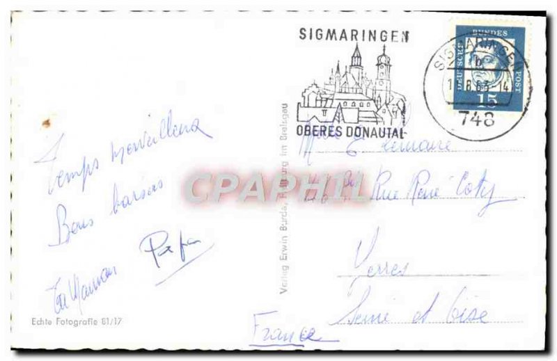 Postcard Old Feriengrube Titsee Vom Schwarzwald