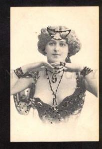 3051132 BELLE Singer DANCER Vintage Tinted Photo