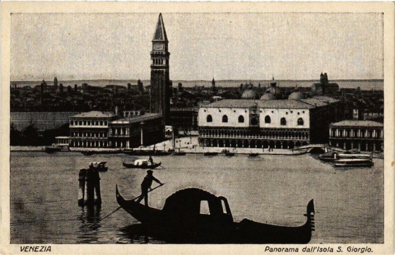 CPA AK VENEZIA Panorama dall'Isola S. Giorgio ITALY (496133)