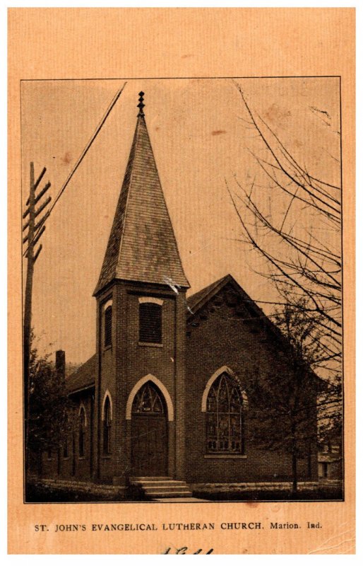 Indiana Marion St.John's Evangelical Lutheran Church