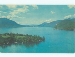 Pre-1980 LAKE SCENE Adirondacks - Lake George New York NY AE4122