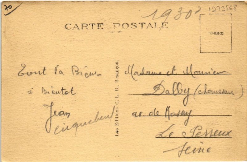 CPA Luxeuil-les-Bains Les Thermes (1273568)