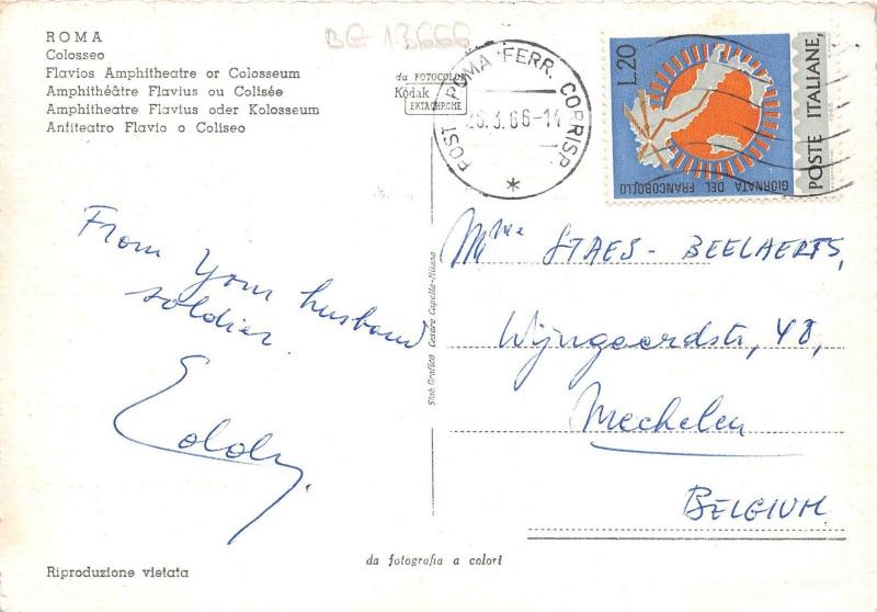 BG13666 roma colosseo flavios amphiteatre or colosseum    italy